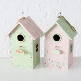 Drevená vtáčia búdka Antonia - 22 cm
