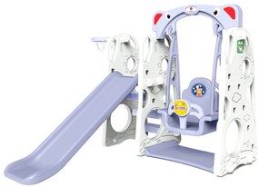 Záhradná šmykľavka s hojdačkou 3v1 ZOG.CHD-101W