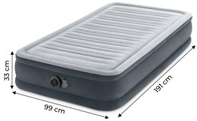 Intex Posteľný matrac 191x99 cm s pumpou pre 1 osobu Comfort 67766ND