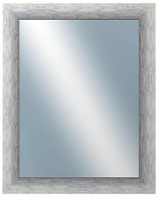DANTIK - Zrkadlo v rámu, rozmer s rámom 40x50 cm z lišty PAINT modrá veľká (2963)