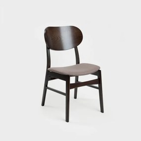 Jedálenská stolička NERGU tmavohnedá 711909