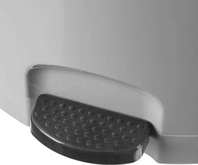 Orion Pedálový odpadkový kôš 5,5 l, sivá