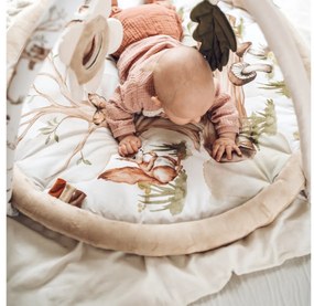 Hracia podložka s hrazdičkou na zem pre bábätká MACKO