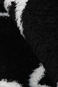 Koberec Boho 613 BLACK/CREAM rozmery koberec: 80x150 cm