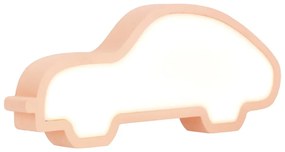 Ružová detská lampička Car - Candellux Lighting