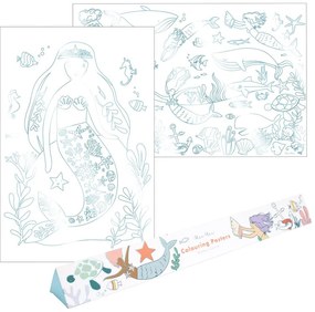 Omaľovánky Mermaid – Meri Meri