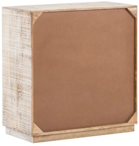 furniture-nabytek.cz - Masívna komoda Zambie z mangového dreva, lakovaná, biela