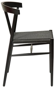 Čierna jedálenská stolička DAN-FORM Denmark Sava