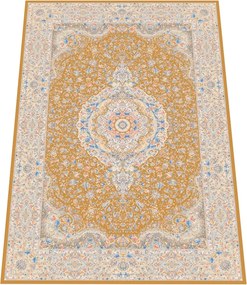 BE Koberec Miras 1200 GOLD – žltý obdĺžnikový Rozmer: 250x350 cm