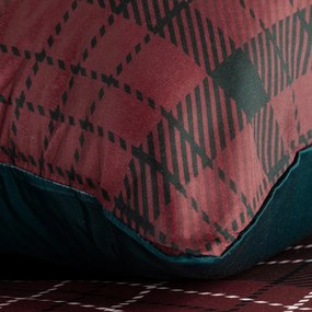 VIANOČNÉ RENFORCÉ OBLIEČKY NOELLIE 200X220 CM, 2 KS 70X80 CM VZOROVANÉ