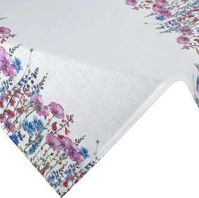 OBRUS RUBY 85X85CM BIELY