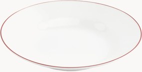 Porcelánové hlboké taniere Basic White, 6 ks