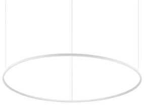 Ideal Lux - LED Luster na lanku ORACLE SLIM LED/89W/230V 4000K pr. 150 cm biela ID285078