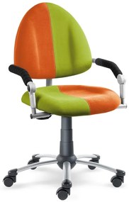 MAYER Detská rastúca stolička FREAKY 473 zelená oranžová