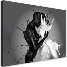 Gario Obraz na plátne Čiernobiela láska Rozmery: 60 x 40 cm