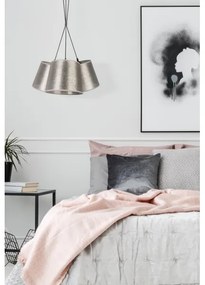 Duolla - Luster na lanku ROSSA 3xE27/40W/230V strieborná