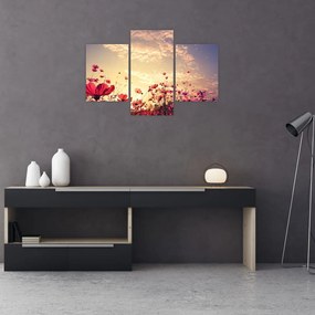 Obraz - Lúka s kvetmi (90x60 cm)