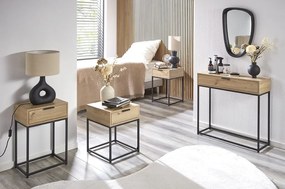 Odkladací/nočný stolík so zásuvkou Malmö, dub