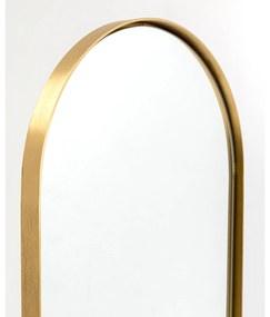 Curve zrkadlo stojacie zlaté