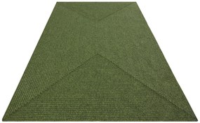Hanse Home, Kusový koberec Braided 105554 Green – na von aj na doma, 80x150, zelená, chodba / predsieň