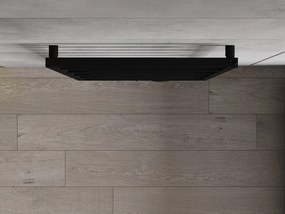 Mexen Orlando, vykurovacie teleso 1380 x 600 mm, 499 W, čierna, W207-1380-600-00-70
