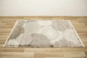 Koberec Oriental 4475 grey / vizon rozety
