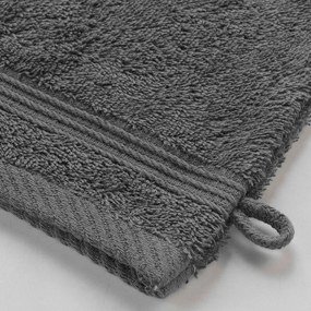 Tmavosivá bavlnená žinka 15x21 cm Tendresse – douceur d'intérieur
