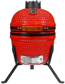 Gril Kamado Egg 13", priemer 27 cm, červený