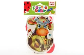 Baby penové puzzle krava-ovca