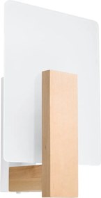 Nástenné svietidlo v prírodnej farbe Parola – Sollux