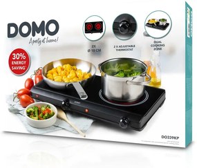 DOMO DO339KP dvojplatničkový sklokeramický varič