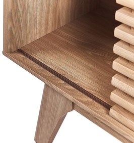 TV stolík svetlé drevo CLEVELAND Beliani