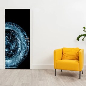 Fototapeta na dvere - Ľadové kvapky (95x205cm)