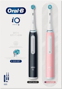 Elektrické zubné kefky's 2 hlavicami Oral-B iO3, 2 ks