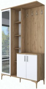 Predsieňová zostava Ewe White and Walnut