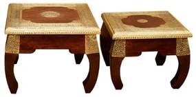 Orientálne stolíky - set Ourika S - M