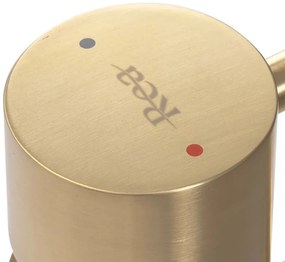 Rea TESS - Vysoká umývadlová batéria, Zlatá matná, REA-B5660
