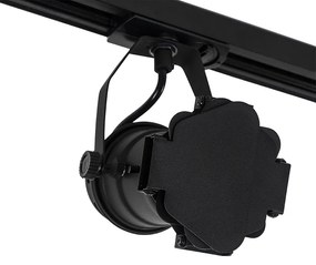 Koľajnicový systém s 3 reflektormi čierny - Movie