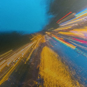 Obraz - Maľba abstrakcie (90x60 cm)