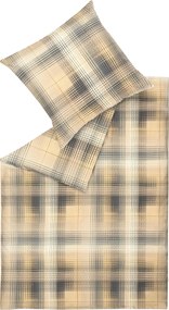 XXXLutz OBOJSTRANNÁ POSTEĽNÁ BIELIZEŇ, flanel, krémová, čierna, béžová, Esprit - Online Only bytové doplnky - 003021139601