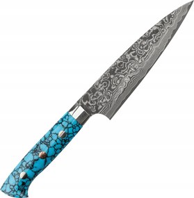 Takeshi Saji Btq R-2 Black, univerzálny japonský nôž 13 cm