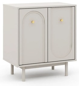 Komoda Mazoma 79 cm kašmír/zlatá