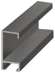 DANTIK rám na obraz 29,7x42 | ALU Černá matná (Plexi Čiré)