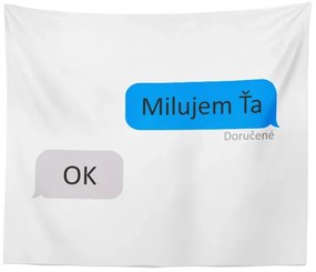 Sablio Deka Milujem ťa - OK: 150x120 cm