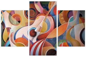 Obraz - Hudobný abstrakt (90x60 cm)