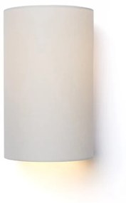 RON 15 | Nástenná lampa s textilným tienidlom Farba: Sivá / Biela