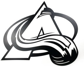 Veselá Stena Drevená nástenná dekorácia Hokejový tím Colorado Avalanche