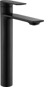 Rea Storm, vysoká umývadlová batéria h-295, čierna matná, REA-B9988