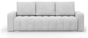 Trojmiestna rozkladacia sedačka ABRIELLE svetlosivá