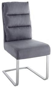 Jedálenská stolička Frank vintage sivá